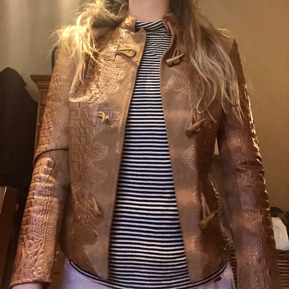 helen barabara rank montecito “croc back” coat - Picture 7 of 8